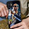 Чехол для телефона S-Snoop Singer Dogg для iPhone 13 12 X XS MAX Pro Max 16 15 11 14 Pro Max Ударопрочный матовый чехол