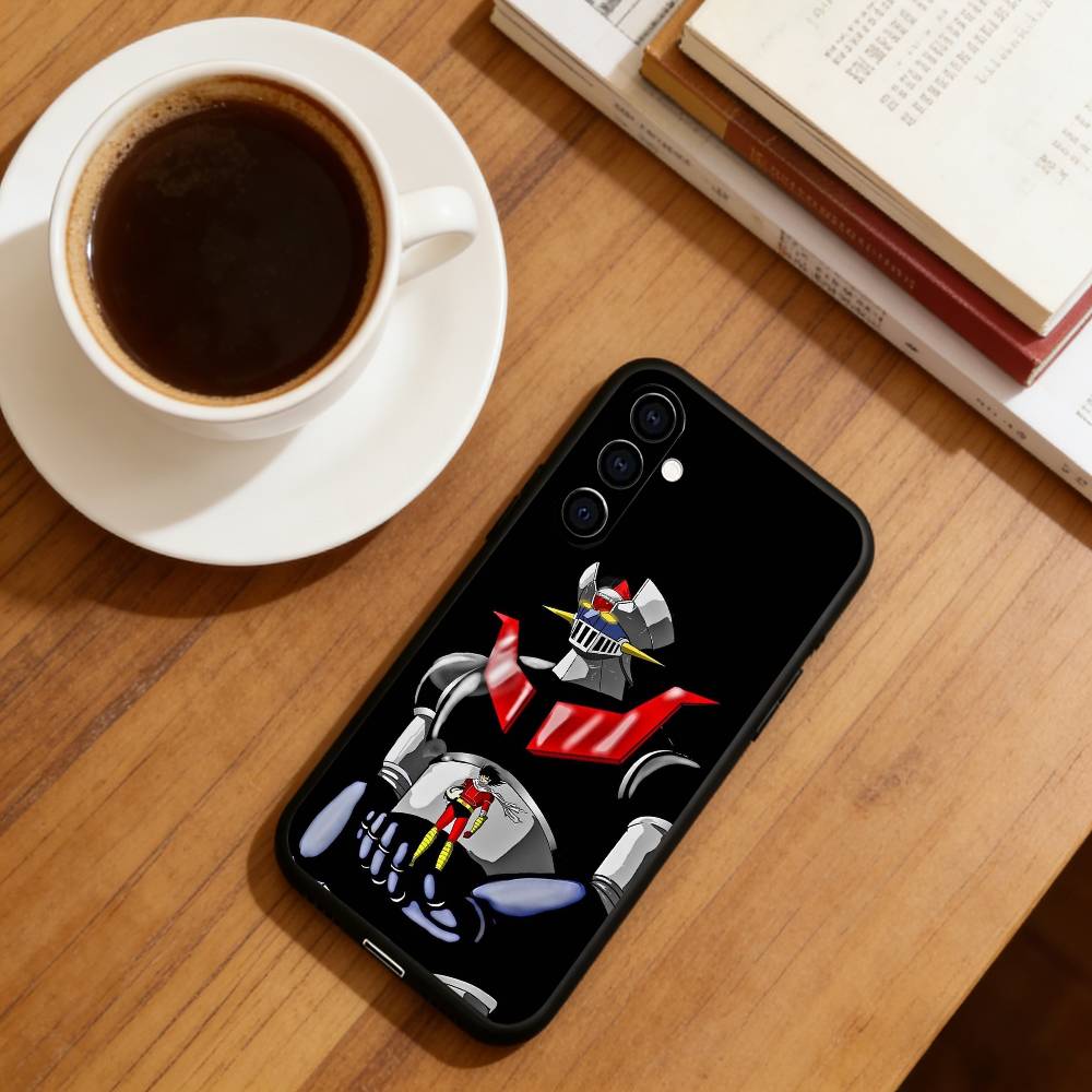 Чехол для телефона Anime M-Mado K-King Granzort для Samsung Galaxy A73, A72, A71, A70, A53, A52, A51, Мягкий силиконовый черный чехол