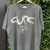 Ретро Футболка THE CURE Угольная Унисекс S-5XL Унисекс Футболка