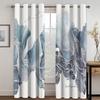 Европейский мраморный золотой синий текстурный принт солнцезащитный занавес Делюкс Гостиная Спальня Украшение дома Цифровой занавес на заказ