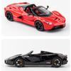 1/24 Laferrari Alloy Open Sports Car Model Diecasts & Toy Vehicles Metal Car Model Simulation Sound and Light Kids Gift