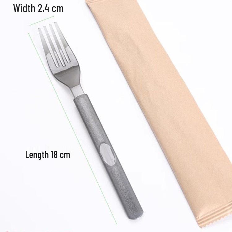 Premium Individually Packaged Disposable Forks for Dining, Spaghetti, and Steak