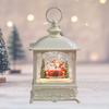 Christmas Music Box Ornament Decoration Crafts Hanging Wind Lamp Tabletop Figurine for