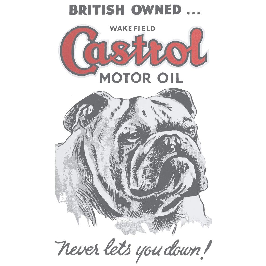 Толстовка с капюшоном Castrol Unisex Adult British Owned