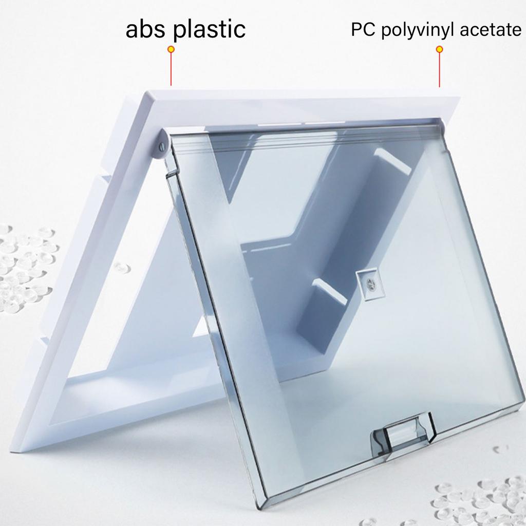 Electric Meter Cover Plate Electric Meter Base Cover Easy Install Electric Meter Housing Cover for Home & Commercial