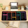 FL Studio Shortcuts Mouse Pad Nonslip Locking Edge DeskMat PC Laptop Accessories Rubber Office Keyboard Large Game XXL Carpet