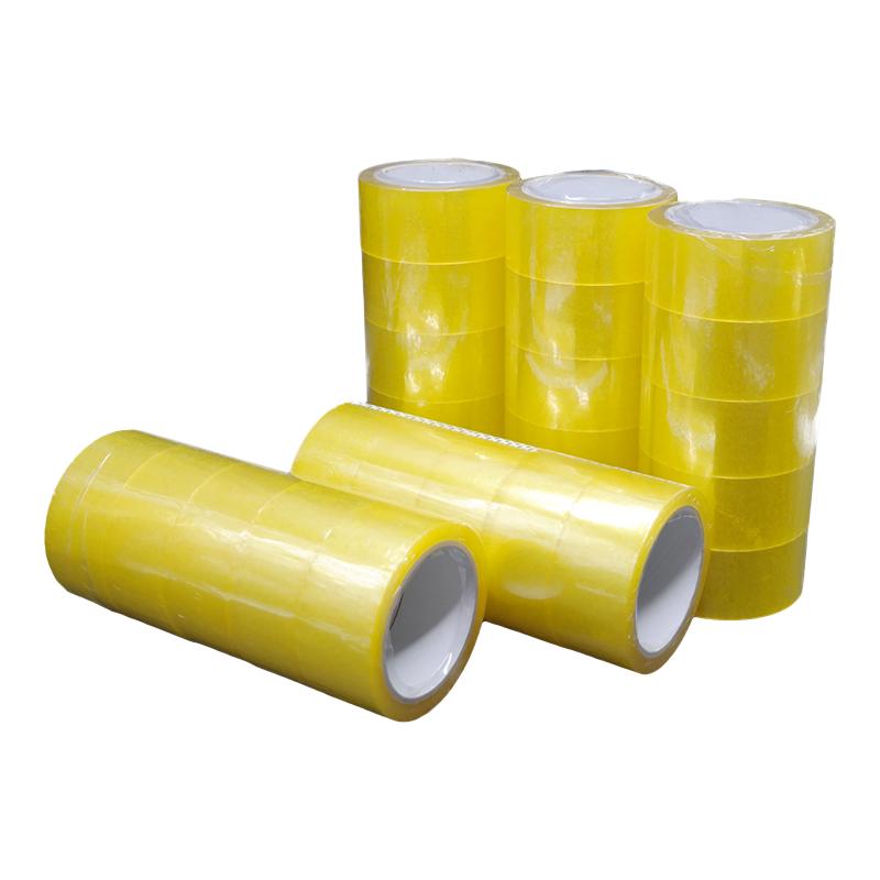 Factory Manufacturing Transparent Clear BOPP Jumbo Roll Adhesive Tape 3 Inch X 110 Yards Self-Packing Acrylic Tape