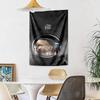 Golden State Warriors Curry Dynasty Boho Wall Tapestry Retro Boho Made for Living Room Reading Corner Balcony Indoor Hand Painted Style