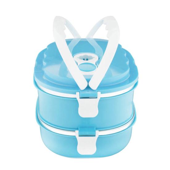 44928-слойный термический обед, прямоугольный ящик для хранения из нержавеющей стали, контейнер для еды