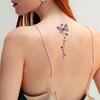 1 Sheets Semi Permanent Realistic Waterproof and Removeable Herb Tattoo Women's Back Tattoos Long Lasting