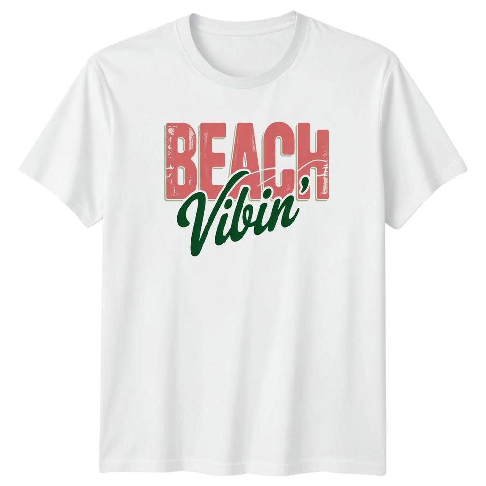 Beach Vibin TShirt Beach Vacation Summer Summer Holiday Gift For Him And Her