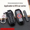 Чехол для ключа автомобиля BYD Marvel - Модный чехол-брелок с пряжкой и персонализированным декором