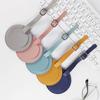 1PCS Pu Leather Luggage Tag Round Women Men Travel Baggage Tags Suitcase Name ID Address Holder Label Hand Bag Tag