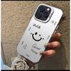Новый модный смайлик подходит для чехла на телефон iphone16 Apple 15promax/14 противоударный 13pro12 тренд