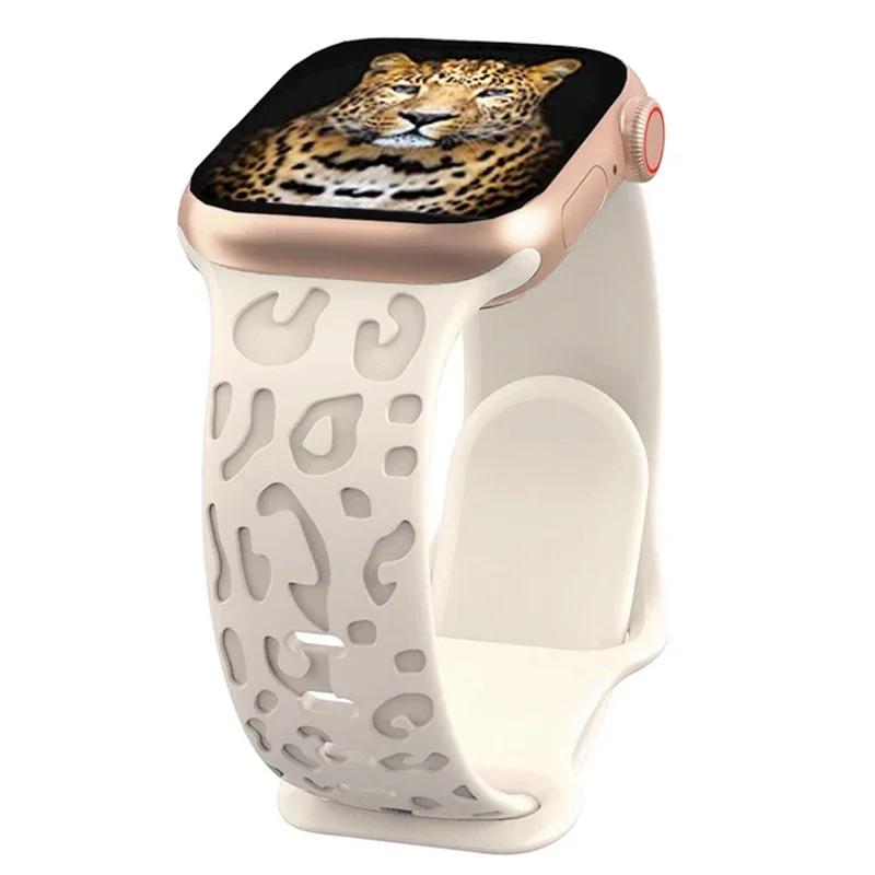 Силиконовый ремешок с гравировкой Для Apple Watch Ремешок 42 мм 44 мм 45 мм 41 мм 49 мм 40 мм браслет correa iwatch Серия 8 9 SE 7 6 5 4 3 Ultra