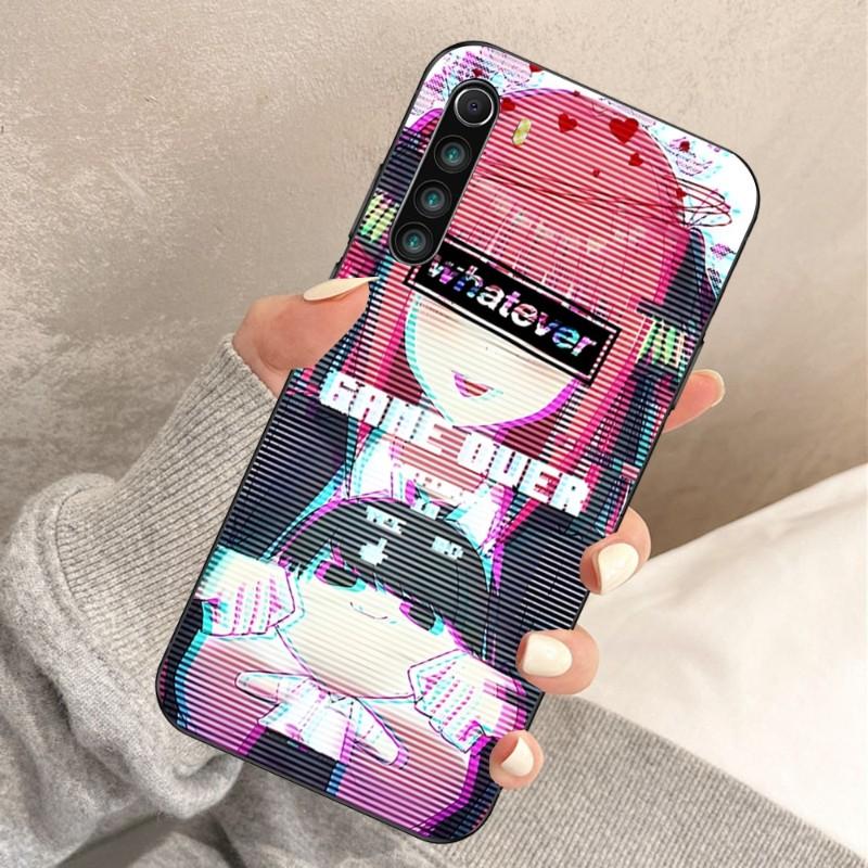 Zero Two Darling 002 Phone Case For Xiaomi Redmi Note 11 10 9T 8 7 Pro Redmi 10 9 9A 9C 8 7 6 Soft Black Phone Cover