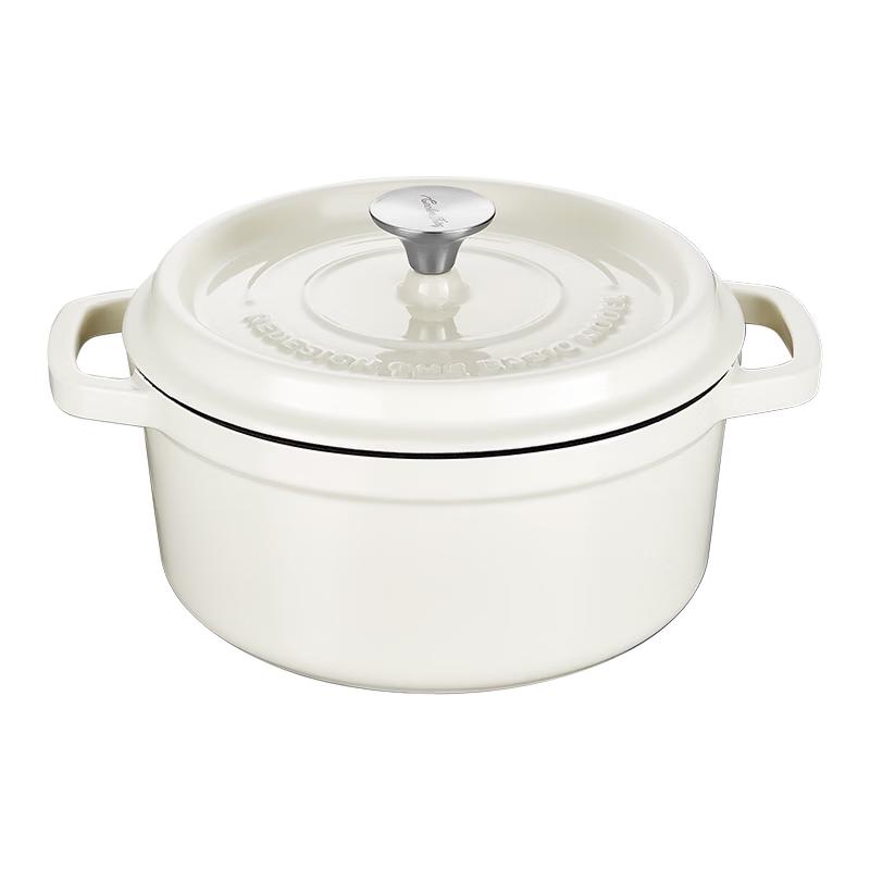 COOKER KING Эмалированная чугунная антипригарная кастрюля для супа