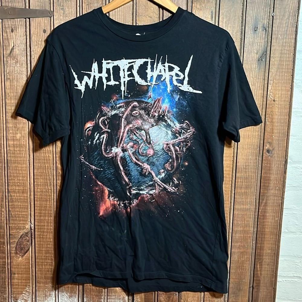Винтажная Whitechapel Хардкорная Группа Все Размеры от S до 5XL SE172 БЕСПЛАТНАЯ ДОСТАВКА Унисекс Футболка