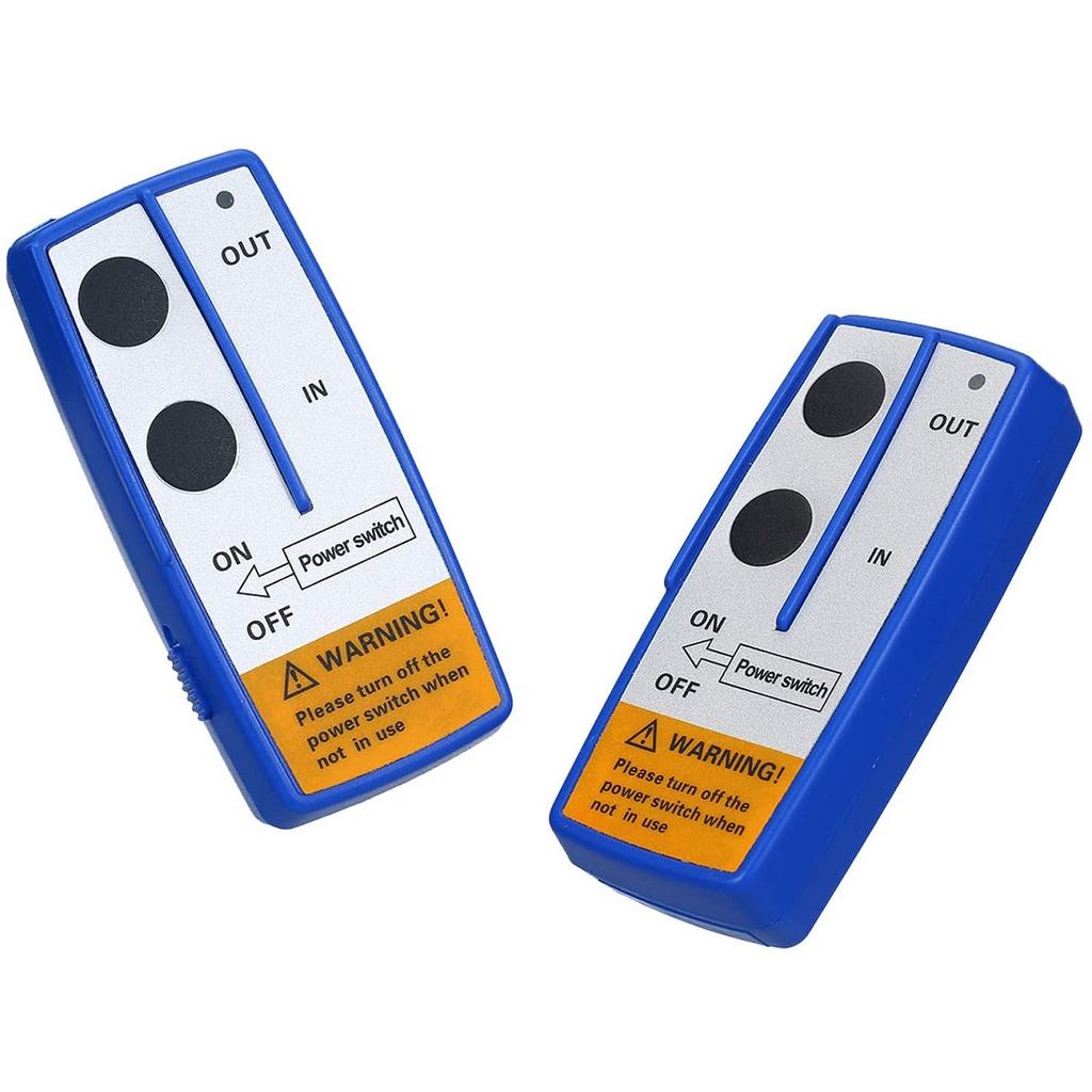 12V Car Wireless Winch Electric Remote Control With Manual Transmitter For Truck ATV SUV Truck Vehicle Trailer Remote