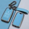 Zinc Alloy Leather Car Smart Remote Key Case Keychain Shell for Land Rover Range Rover Discovery 5 Sport 2018 2019 Accessories