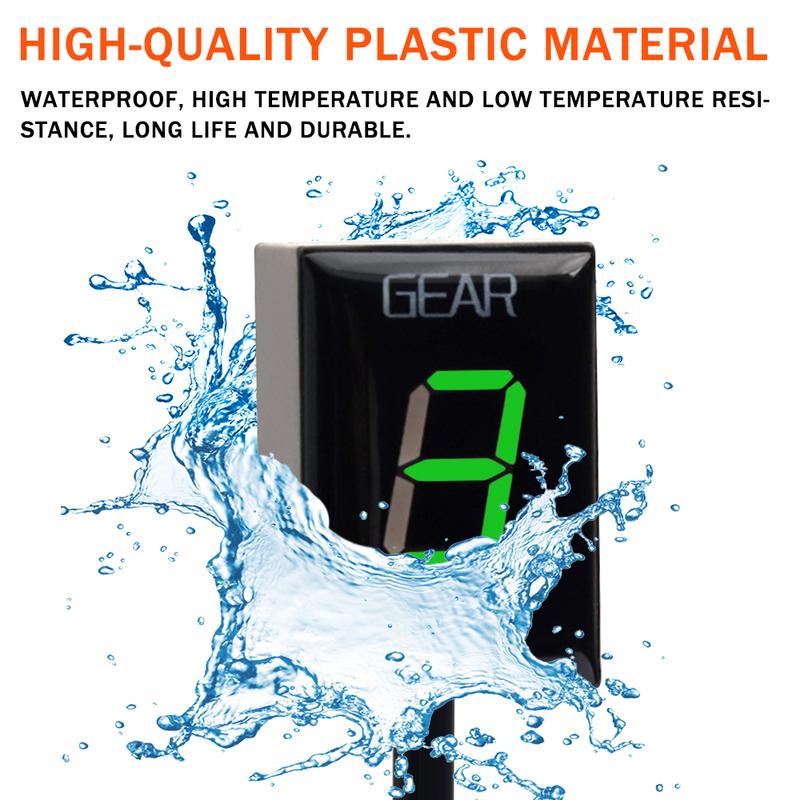 Gear Indicator Counter Speed Display Meter For Honda CB500X CB600F Hornet CB650F CBR1000RR CBR600RR Motorcycle Accessories Parts