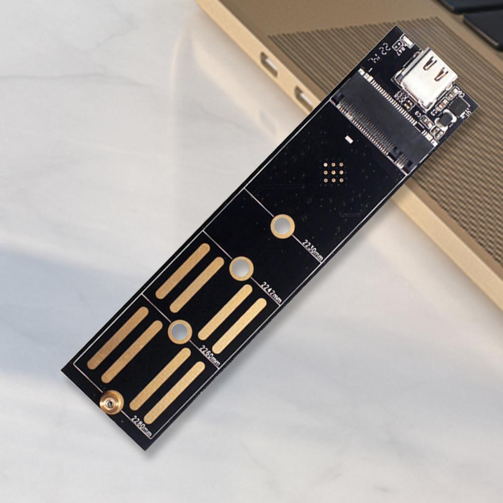 M.2 To USB 3.1 Type C Riser Board 10Gbps 6Gbps Converter Board SATA/NVME SSD Adapter SSD To USB 3.1 Type C for 2230-2280 M2 SSD