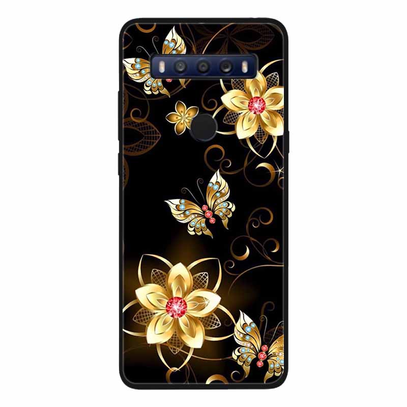 Для чехла TCL 10 SE Мягкий Силиконовый Крутой Модный Чехол Для TCL 10SE T766U T766H Задняя Крышка TCL10SE TPU Защитный Чехол Для Телефона Fundas