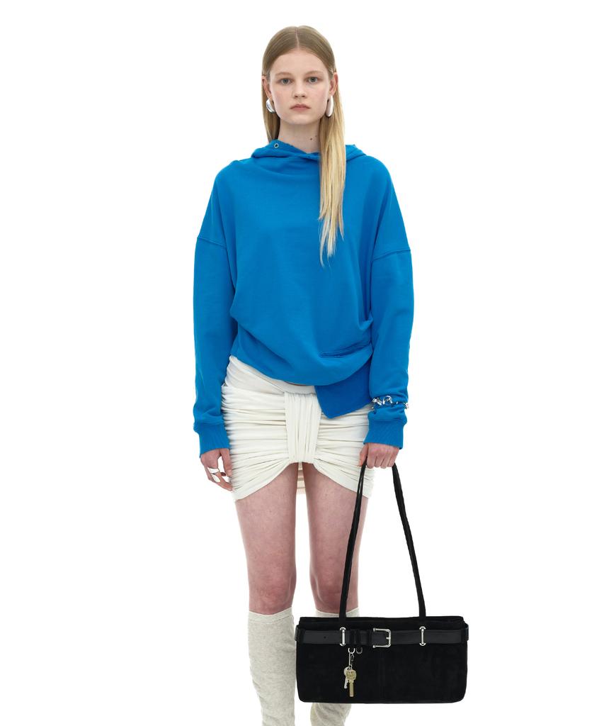 Osoi Shoulder Brocle [Suede Black Combi]