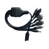 33см USB C Зарядный Кабель Type C Разветвитель Адаптер Шнур Провод для 3DS и более Нескольких Игровых Устройств