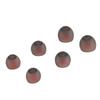 6Pcs Earbud Tips Replacement Ergonomic Noise Reduction Earbuds for 3.8‑5.8mm Earbuds