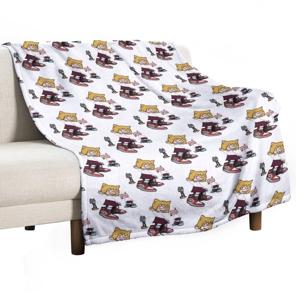 Neco arc drip Throw Blanket anime Custom for sofa Extra Large Throw manga Luxury Brand Blankets