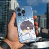 Cute L-Love and D-Deepspace Phone Case iPhone17 16 15 14 13 12 11 Pro Max Plus Mini Clear Full Back Cover Silicone Soft Shell