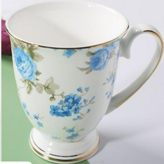 Tangshan Creative Bone Porcelain Mug - Ceramic Coffee & Milk Cup with Printed Logo