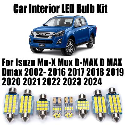 Комплект светодиодных ламп для освещения салона, купола, багажника Canbus Для Isuzu Mu-X Mux D-MAX D MAX Dmax 2002- 2019 2020 2021 2022 2023 2024
