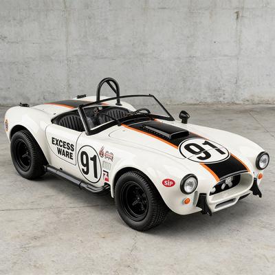 1:22 Shelby Cobra 427 S/C Сплав Спортивный Автомобиль Модель Литьевой Металл Игрушка Классический Ретро Гоночный Автомобиль Автомобили Модель Звук Свет Подарок для Детей