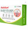 Refollium Hair Vitamins with DHT Blockers & Biotin for Hair Regrowth & Hairfall Control (60 Tablets)