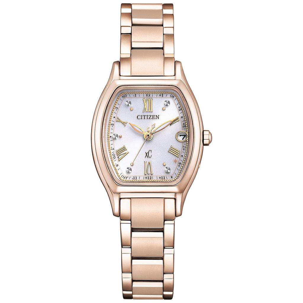 Cross Sea Watch xC Basic Collection Radio Watch Titania Happy Flight Ladies Sakura Color Ladies Sakura [Citizen] [Citizen] Eco-Drive ES9354-69B