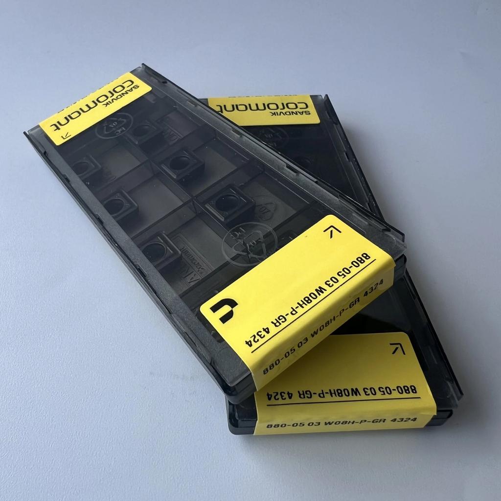 Sandvik / 880-0503W08H-P-GR 4324 / Промышленные сменные твердосплавные пластины 10 шт.