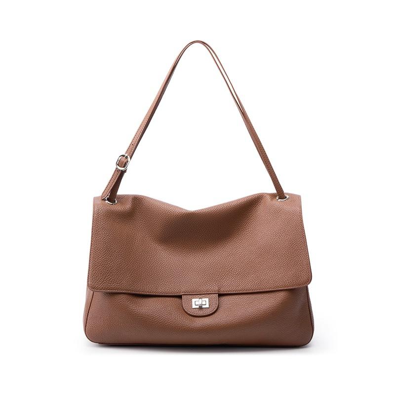 Сумка-мессенджер Crossbody портативная подмышечная наплечная сумка повседневная модная первого слоя коровья кожа большая вместимость сумка-тоут