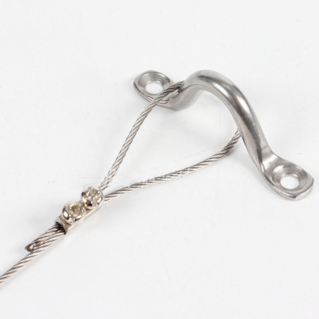 Аксессуары для каравана Веревка для открывания люка из нержавеющей стали 304 Регулируемая длина Для дома на колесах, автодома, кемпера