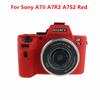 Мягкий силиконовый защитный чехол для корпуса камеры для Sony A7R5 A7R4 A7M4 A7R3 A7R2 A7S2 A72 ZVE10 ZV1F ZV1F M2
