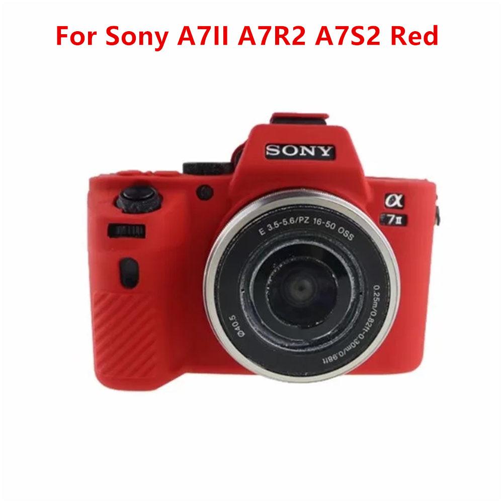Мягкий силиконовый защитный чехол для корпуса камеры для Sony A7R5 A7R4 A7M4 A7R3 A7R2 A7S2 A72 ZVE10 ZV1F ZV1F M2
