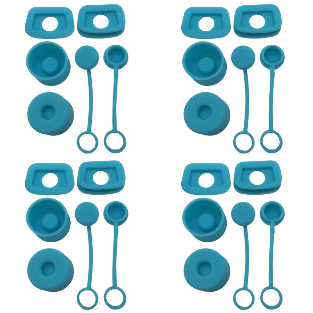 1-8Set Silicone Spill Proof Stopper for Stanley Cup 30oz/40oz 1.0 Tumbler Accessories Water Bottle Straw Cover Cap Spill Stopper