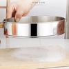 Round Screened Strainer Stainless Steel Flour Sieve Hand-Baking Pastry Kitchen Food Tools Tea Sugar Fine Mesh Sifter 15cm-30cm