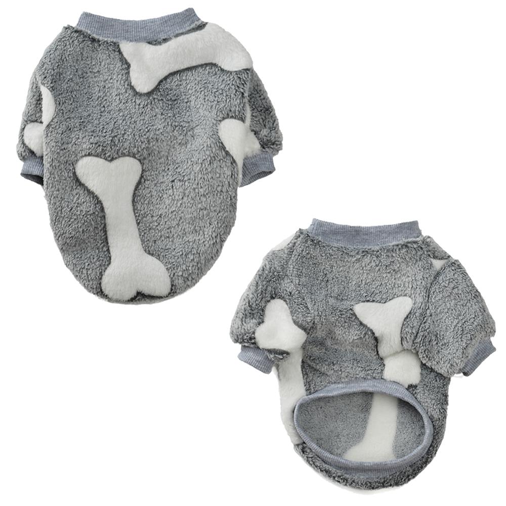 Толстовка с капюшоном для маленьких собак с милым принтом, жилет, зимняя теплая одежда для домашних животных, толстовка для французского бульдога, ши-тцу, куртка для щенков, собак, кошек, одежда для домашних животных