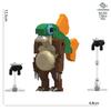 MOC AI Brainrot фигурки животных, кирпичи, Tung tung tung sahur, строительные блоки Lirili Larila Bombardiro Crocodilo Bticks, игрушки, подарки
