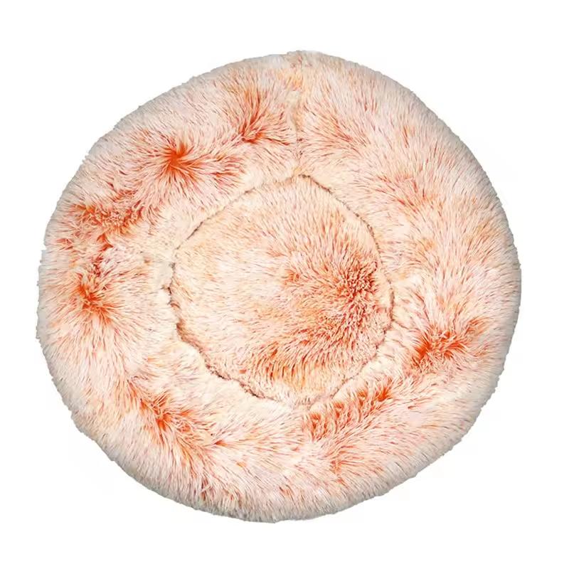 2021 Custom Modern Portable Cat & Dog Bed Indoor Eco-Friendly Fluffy Plush Soft Solid Pattern Camping Small Sizes