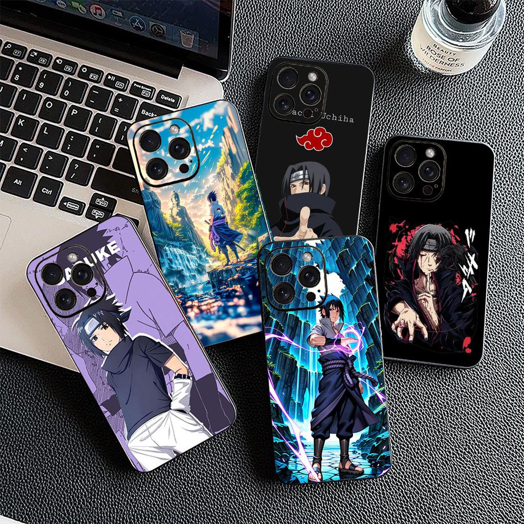 Cover for Xiaomi Redmi Note 12 11 10 A3 Pro 10A 10C 12C Note12 5G 4G Casing Phone Case Uchiha Itachi Narutos Sasuke Akatsuki