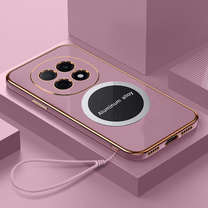 Чехол для Xiaomi Redmi Note 14 Pro+ Чехол для телефона Redmi Note 14 Pro Магнитное притяжение Покрытие Противоударная силиконовая задняя крышка