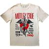 Motley Crue Unisex Adult Dr Feelgood Japanese Tour Â´90 Cotton T-Shirt